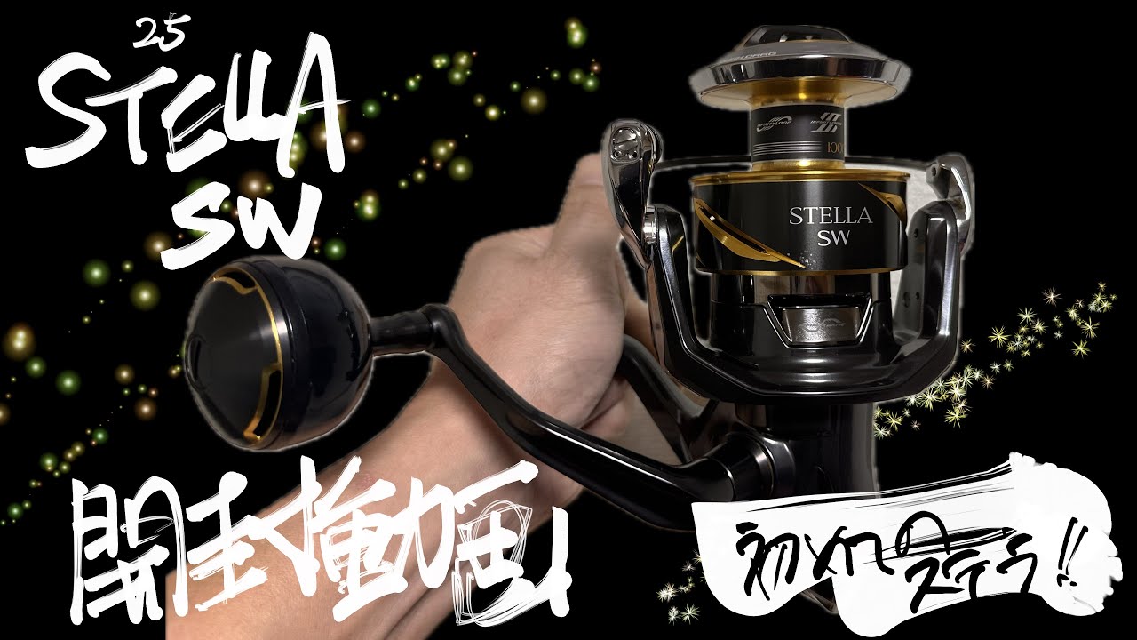 25ステラ！SW！開封動画！初めてのステラ
