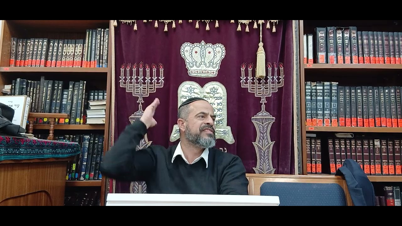 הרב נתנאל מליחי - השיעור השבועי - ''איך למלא את הריקנות הפנימית'' - פרשת משפטים- כב שבט- 09/02/26