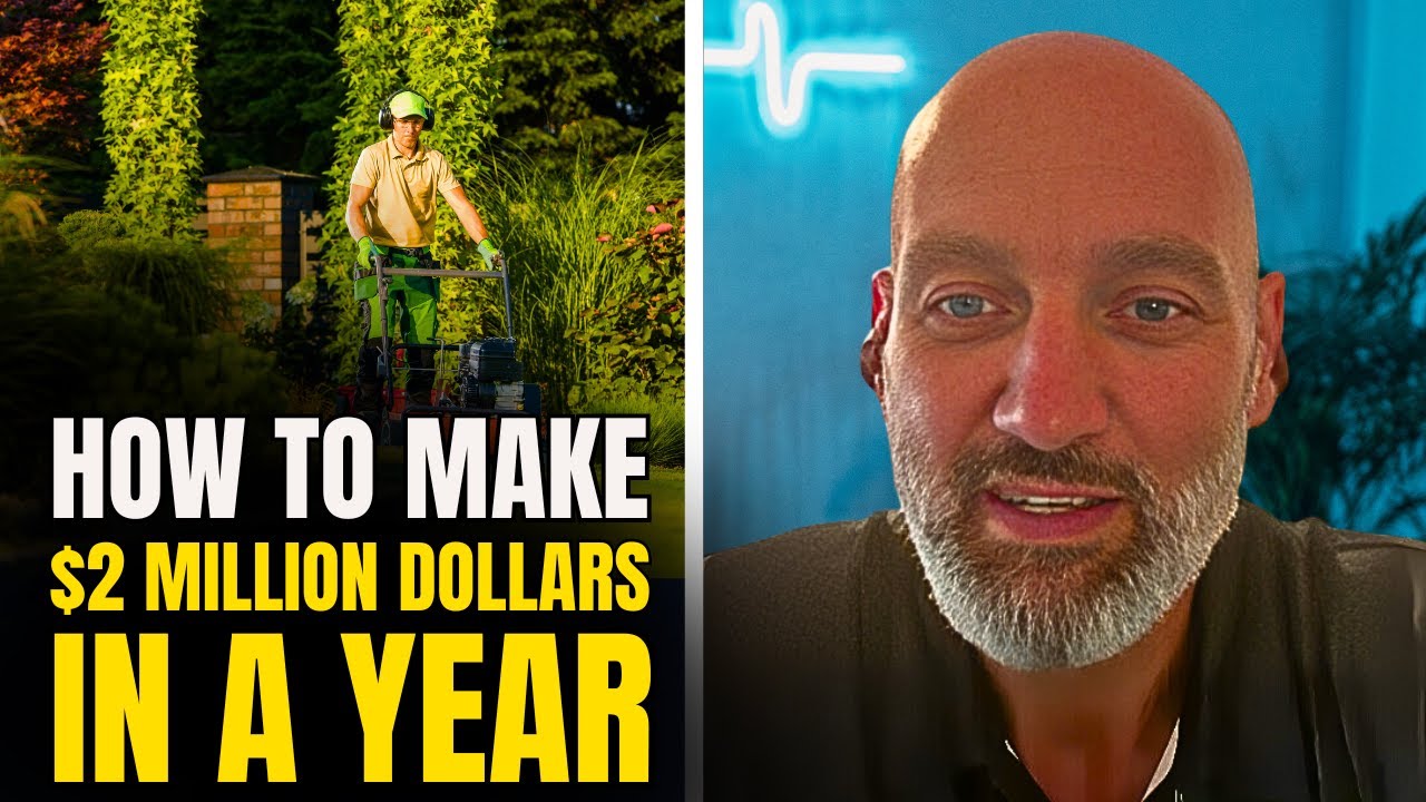 How to make $2 million dollars in a year with Jim's Mowing! Interview with Gerald Schlebusch