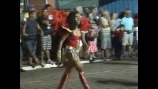 Children's samba school parades in Mariana