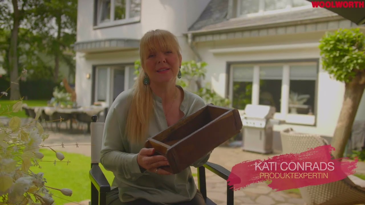 Nachhaltige Upcycling Deko-Box aus Holz