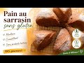 Pain Sarrasin à partager sans gluten en forme de fleur | Croustillant dehors, moelleux dedans !