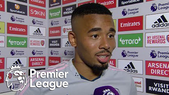 Gabriel Jesus 'a little bit sad' to miss out on hat trick | Premier League | NBC Sports