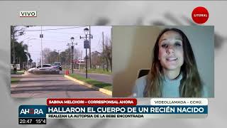 Hallaron el cuerpo de un recién nacido en Enrique Carbó: hubo marcha pidiendo justicia