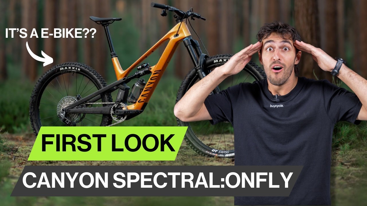 First Look At The New Canyon Spectral:ONfly | A LIGHTWEIGHT E-MTB!