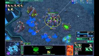Starcraft II: EASY Zerg Wins: Fast Roach Pressure Tutorial. HD