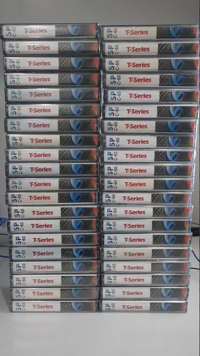 T-series 60 mins sealed blank audio cassette @ Rs. 80/cassette call or WhatsApp on 7599180905