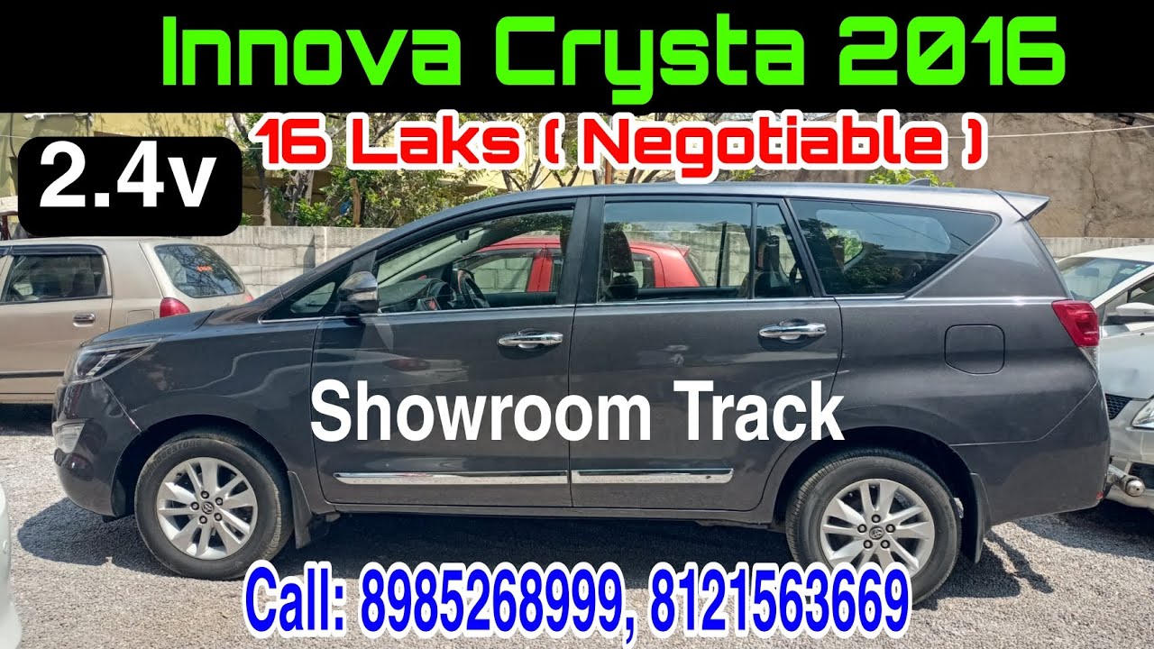 Innova Crysta For Sale In Hyderabad Second Hand Cars In Hyderabad