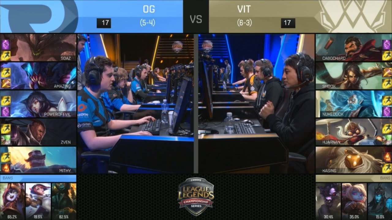 OG vs VIT Highlights - ORIGEN vs VITALITY - EU LCS Week 5 - SPRING 2016