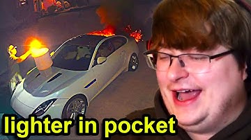 Worst Arsonist Ever Sleeps 100 Yards From His Crime