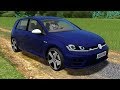 City Car Driving 1.5.5 | Volkswagen Golf R MKVII 2014 | Custom Sound | +Link | 60 FPS 1080p