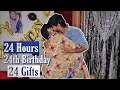 I gave my boyfriend his best birthday surprise ever | Biggest surprise (He gave 100+ hugs)