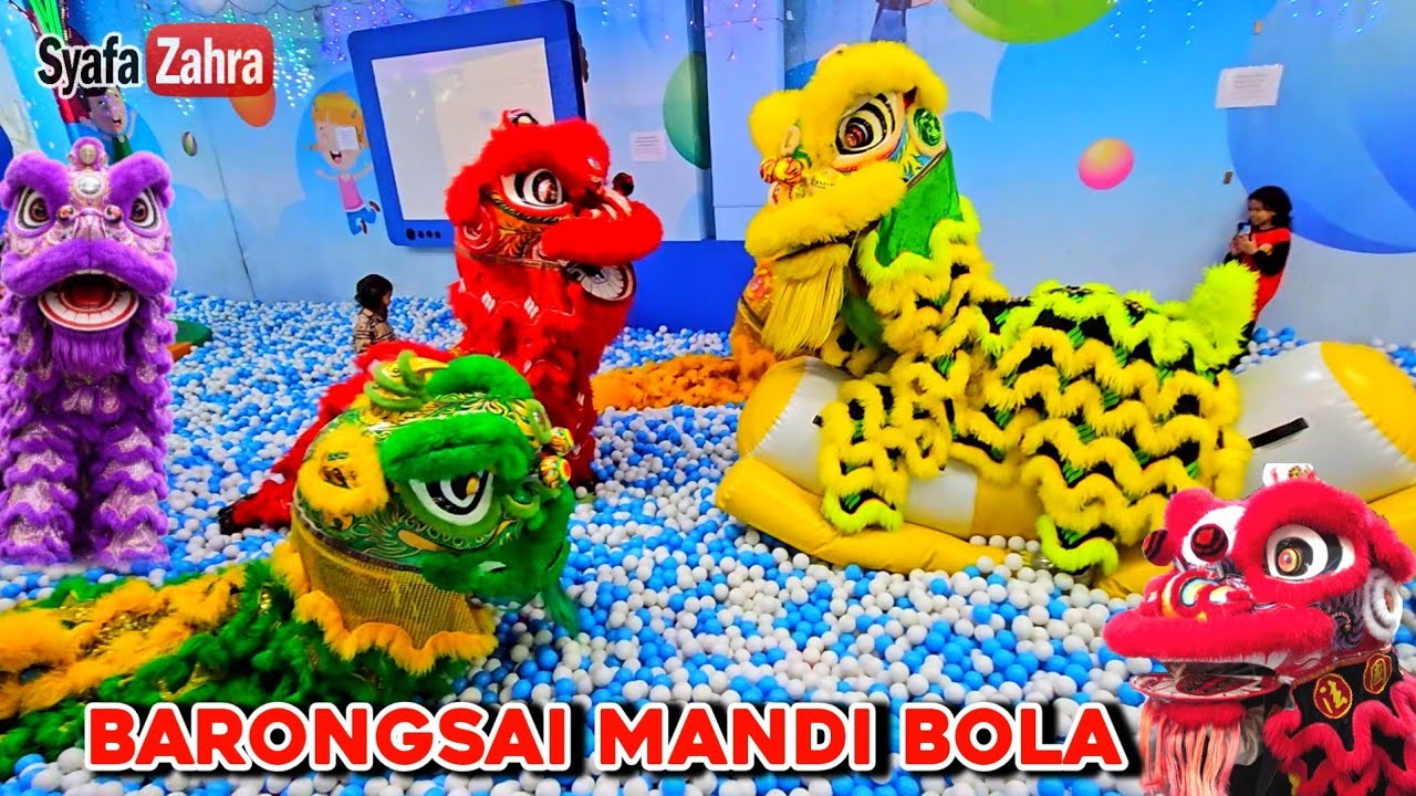 Barongsai lucu 💖 lion dance Imlek 2026