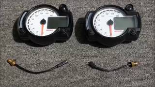 NSR250R(MC21) KOSO RX2N-R GP STYLE GAUGE  Install