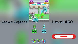 Crowd Express Level 450 Walkthrough 🚦 | Step-by-Step Solution | Go Answer