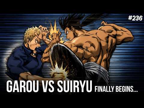 GAROU & SUIRYU, The most anticipated fight begins !! | ONE PUNCH MAN 236