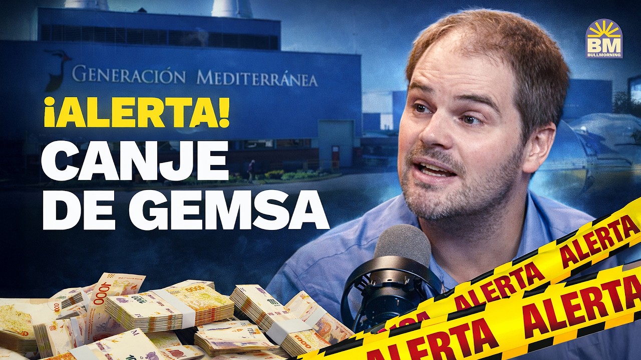 ⚖️ ¿ENTRAR O ESPERAR? Las claves del canje de deuda de GEMSA hoy 📊 | #BullMorning