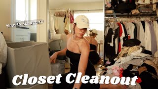 MASSIVE closet cleanout 2023 | Ryanne Darr