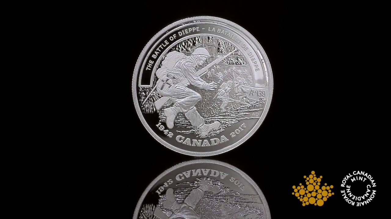 1 oz. Pure Silver Coin - Second World War Battlefront: The Battle