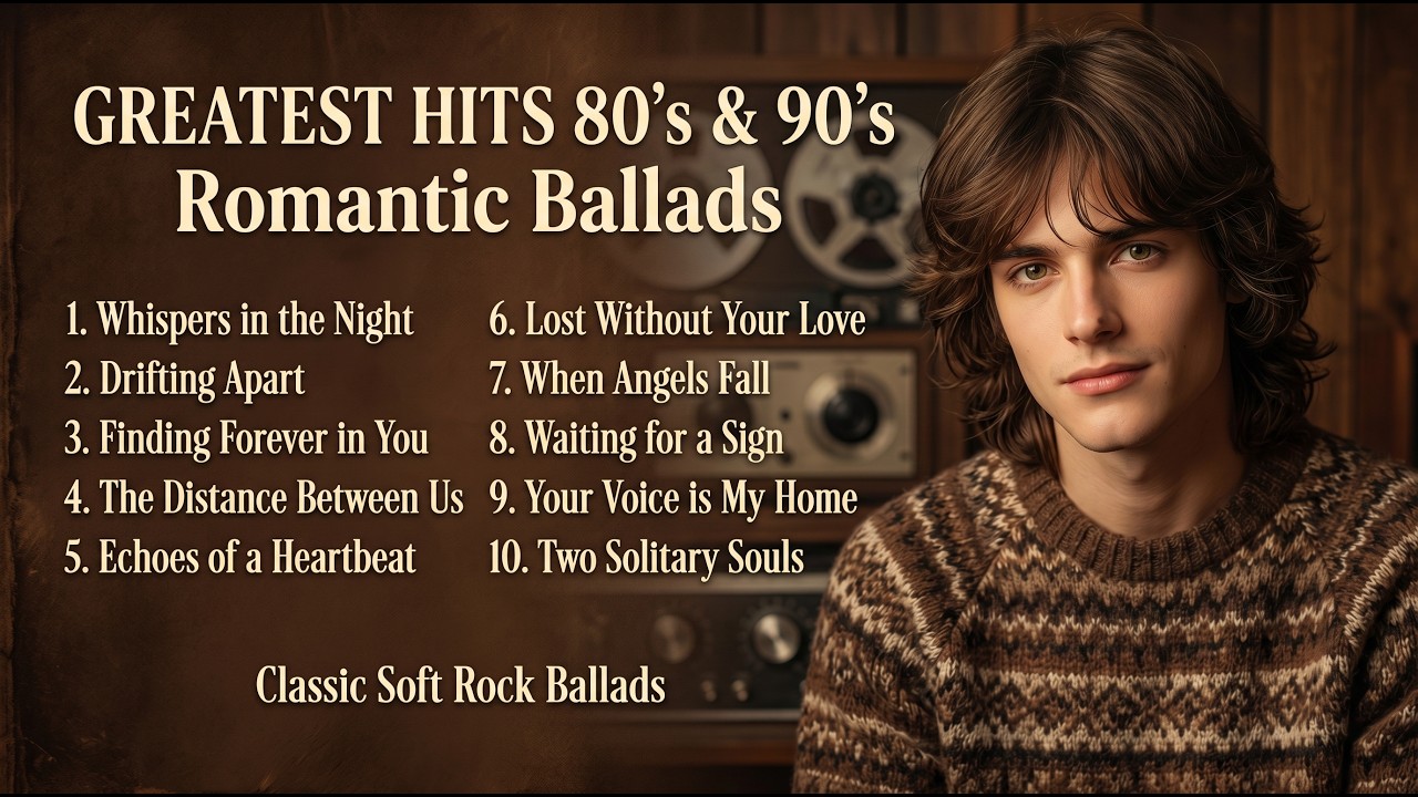 80s 90s Soft Rock Greatest Hits | Romantic Ballads Playlist | A Love ...