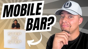 DIY Mobile Bar