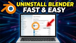How to uninstall Blender - Beginner Guide