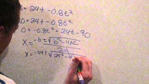 Calculus-Vertical Motion