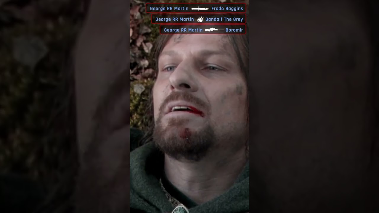 LOTR   -  if George R.R. Martin wrote the scenario for Lord of the Rings 