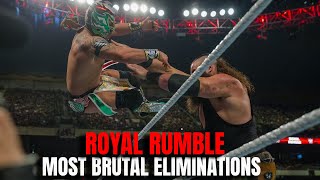 WWE Royal Rumble Most Brutal Eliminations