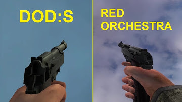 Day Of Defeat Source VS Red Orchestra Ostfront 41-45 | Weapon Reload Comparison