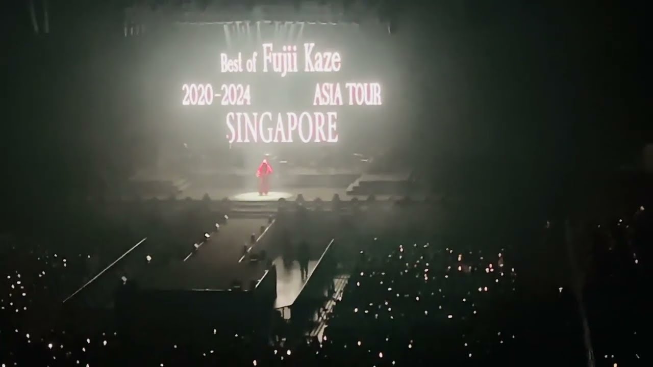 Fujii Kaze “YASASHISA” in Singapore on 26 Oct, 2024