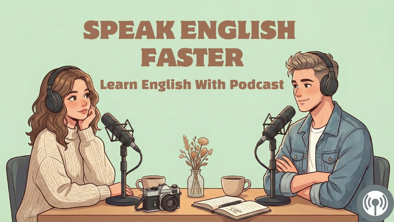 Learn English with Podcast | How to Speak English Faster | Real Conversation