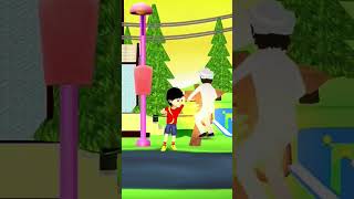 Shiva Vs Bhoot fighting game #shinchan #shiva #motupatlu #monster #bhoot #fight #shorts #shortsfeed