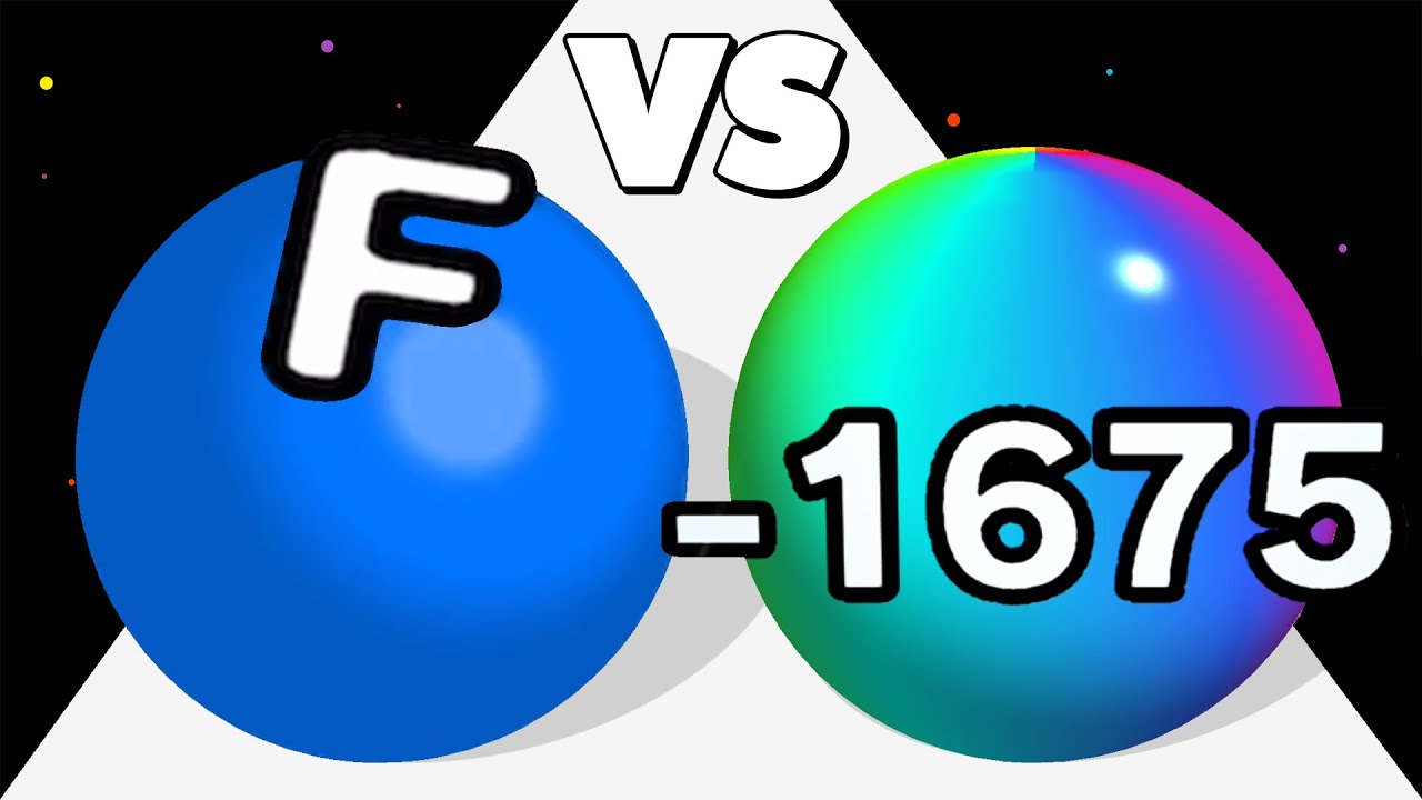 AZ RUN /vs CALCULATE BALL ∞ ASMR Gameplay Android iOS • Number Math Games