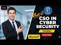 What is CSO in Cyber Security in Telugu