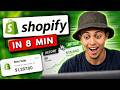 Shopify Tutorial For Beginners 2026 - Set up Your Store in 8 Minutes