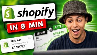 Shopify Tutorial For Beginners 2026 - Set up Your Store in 8 Minutes
