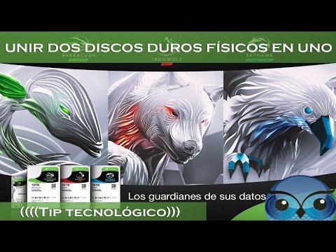 Video: Cómo Combinar 2 Discos Duros En Uno