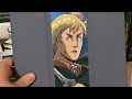 Painting Erwin Smith on my Ipad Case