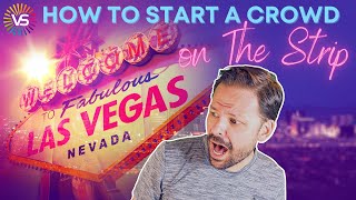 Las Vegas Strip drumming performance - Best $5 ever