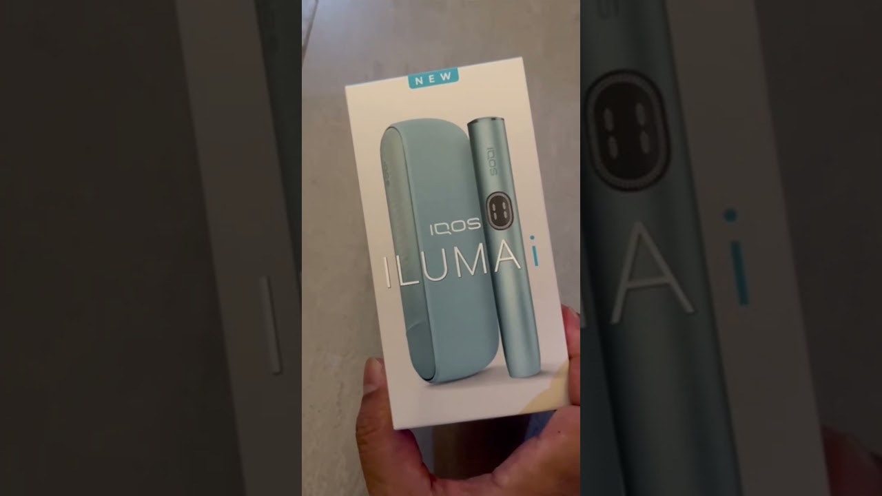 Unboxing IQOS ILUMA i Breeze Blue