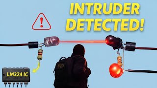 This Security Circuit Cant Be Fooled By Light Intruder Detection Circuit