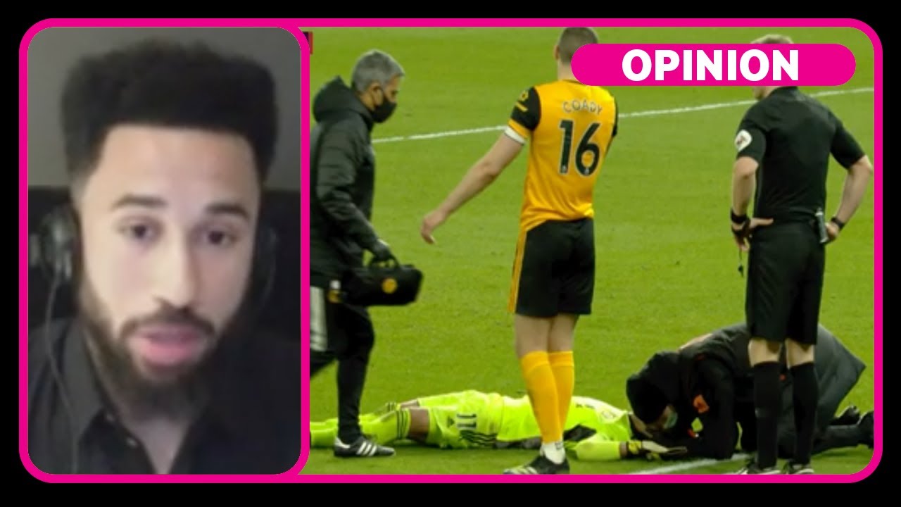 Andros Townsend REACTS to Rui Patricio’s nasty head injury vs Liverpool | Astro SuperSport