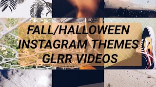 HOW TO EDIT INSTAGRAM PHOTOS VSCO FALL / HALLOWEEN THEME / GLRR VIDEOS