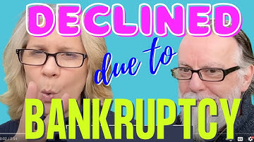 EIDL Loan Declined due to Bankruptcy | NOW WHAT