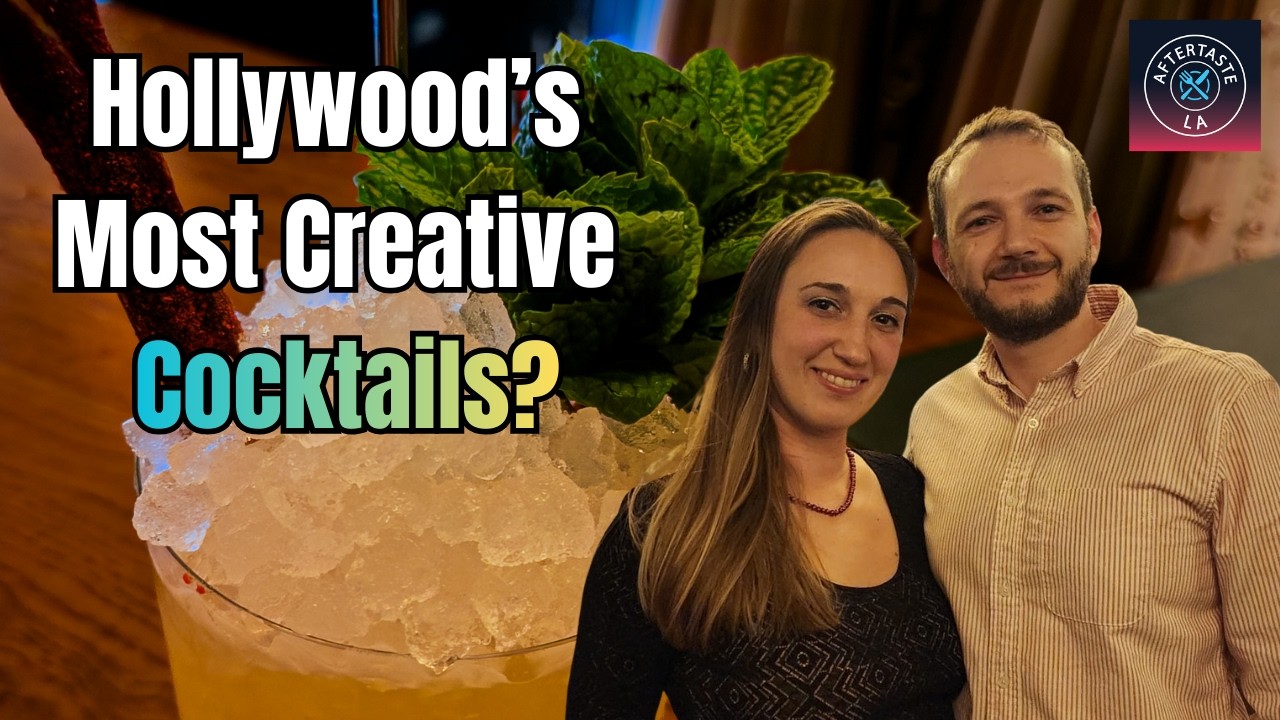 Bar Benjamin REVIEW | LA's Most Creative Cocktail Menu? | Aftertaste LA Podcast