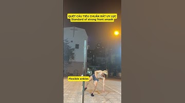 Để quét cầu uy lực anh em cần có lực vẩy của cổ chân như này nhé! #đácầu #đácầulưới #shuttlecock