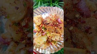Bihari Style Aalu Kachalu 😋 #shorts #viral #trending #youtubeshorts #foodie #streetfood #aloochaat