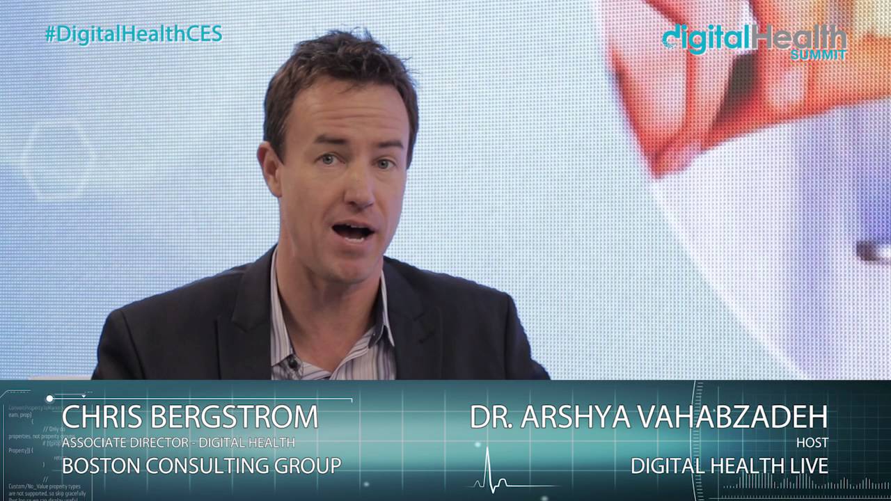 Chris Bergstrom Interview @ Digital Health Summit Studio CES 2016