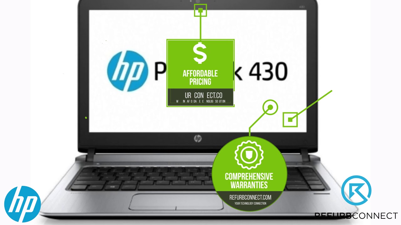 Certified Refurbished HP ProBook 430 G3 13.3" Laptop Intel Core I5 - RefurbConnect